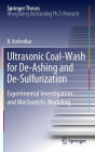 Ultrasonic Coal-Wash for De-Ashing and De-Sulfurization: Experimental Investigation and Mechanistic Modeling