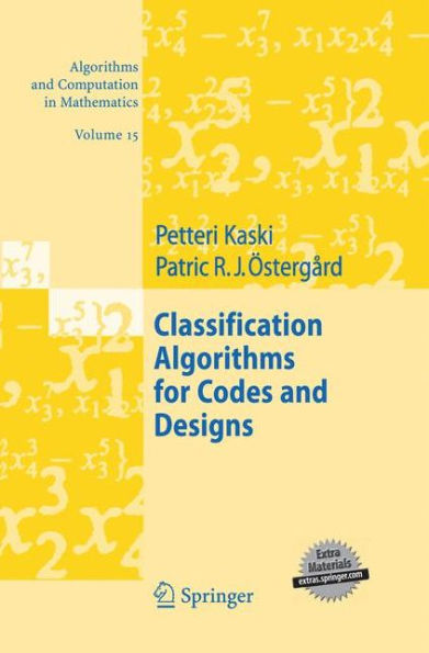 Classification Algorithms for Codes and Designs