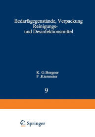 Title: Bedarfsgegenstï¿½nde, Verpackung Reinigungs- und Desinfektionsmittel, Author: Springer Berlin Heidelberg