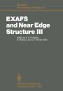 EXAFS and Near Edge Structure III: Proceedings of an International Conference, Stanford, CA, July 16-20, 1984