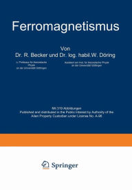Title: Ferromagnetismus, Author: R. Becker