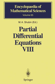 Title: Partial Differential Equations VIII: Overdetermined Systems Dissipative Singular Schrï¿½dinger Operator Index Theory, Author: M.A. Shubin