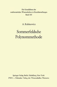 Title: Sommerfeldsche Polynommethode, Author: Adalbert Rubinowicz