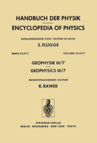 Title: Geophysik III / Geophysics III, Author: G. Schmidtke