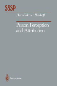 Title: Person Perception and Attribution, Author: Hans-Werner Bierhoff