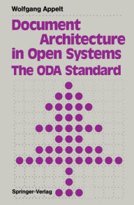 Title: Document Architecture in Open Systems: The ODA Standard, Author: Wolfgang Appelt