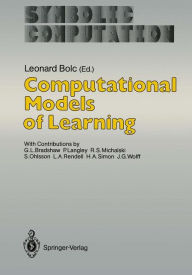 Title: Computational Models of Learning, Author: Leonard Bolc