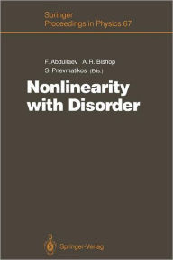 Title: Nonlinearity with Disorder: Proceedings of the Tashkent Conference, Tashkent, Uzbekistan, October 1-7, 1990, Author: Fatkulla Abdullaev