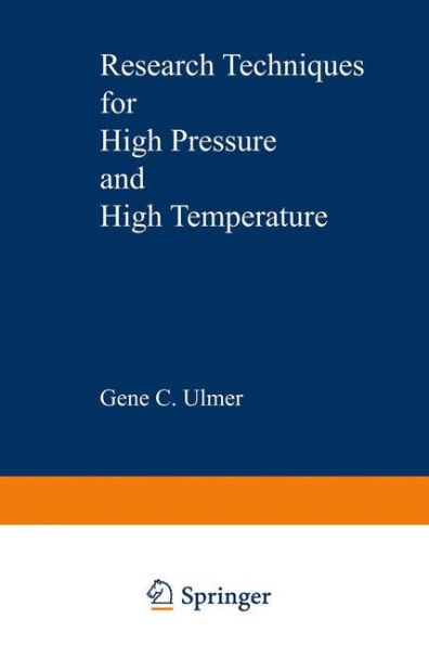 Research Techniques for High Pressure and High Temperature
