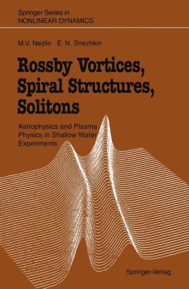 Rossby Vortices, Spiral Structures, Solitons: Astrophysics and Plasma Physics in Shallow Water Experiments