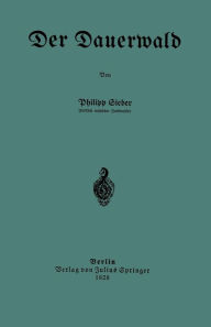 Title: Der Dauerwald, Author: Philipp Sieber