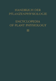 Title: Pflanze und Wasser / Water Relations of Plants, Author: Springer Berlin Heidelberg