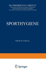 Title: Sporthygiene, Author: Friedrich H. Lorentz