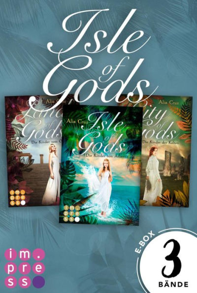 Gods: Alle Bände der Romantasy-Reihe in einer E-Box!: Götter-Fantasy voller Romantik