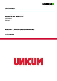 Title: Die erste Offenburger Versammlung, Author: Tamara Volgger