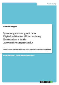 Spannungsmessung mit dem Digitalmultimeter (Unterweisung Elektroniker / -in für Automatisierungstechnik)