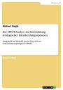 Die SWOT-Analyse zur Entwicklung strategischer Entscheidungsoptionen: Dargestellt am Beispiel zweier Perioden im Unternehmensplanspiel TOPSIM