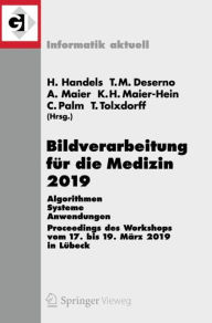 Title: Bildverarbeitung für die Medizin 2019: Algorithmen - Systeme - Anwendungen. Proceedings des Workshops vom 17. bis 19. März 2019 in Lübeck, Author: Heinz Handels