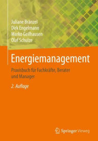 Title: Energiemanagement: Praxisbuch fï¿½r Fachkrï¿½fte, Berater und Manager / Edition 2, Author: Juliane Brïnzel