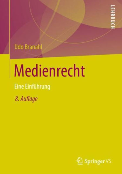 Medienrecht: Eine Einführung
