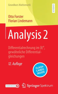 Title: Analysis 2: Differentialrechnung im ??, gewöhnliche Differentialgleichungen, Author: Otto Forster