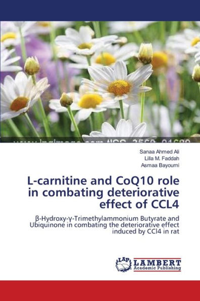 L-carnitine and CoQ10 role in combating deteriorative effect of CCL4