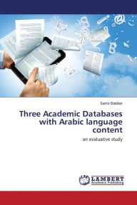 Three Academic Databases with Arabic language content
