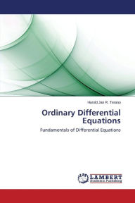 Title: Ordinary Differential Equations, Author: Terano Harold Jan R.