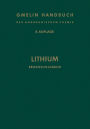 Lithium: Ergänzungsband