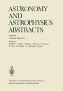 Astronomy and Astrophysics Abstracts: Volume 42 Literature 1986, Part 2