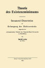 Theorie des Existenzminimums: Inaugural-Dissertation zur Erlangung der Doktorwürde eingereicht der philosophischen Fakultät der Ruprecht-Karls-Universität zu Heidelberg