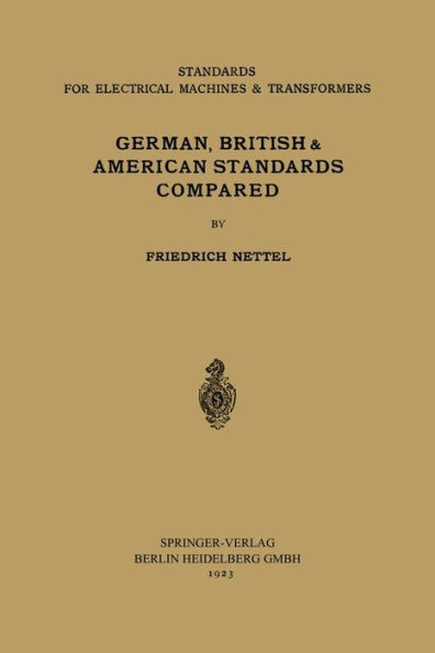 Comparison of Principal Points of Standards for Electrical Machinery (Rotating Machines and Transformers)