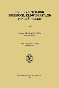 Title: Druckverteilung Erddruck, Erdwiderstand Tragfähigkeit, Author: Heinrich Pihera