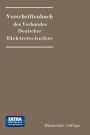 Vorschriftenbuch des Verbandes Deutscher Elektrotechniker