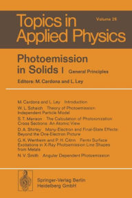 Title: Photoemission in Solids I: General Principles, Author: M. Cardona