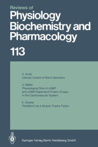 Title: Reviews of Physiology, Biochemistry and Pharmacology, Author: M. P. Blaustein