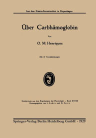 Title: Über Carbhämoglobin, Author: O. M. Henriques