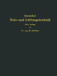 Title: H. Rietschels Leitfaden der Heiz- und Lüftungstechnik, Author: Hermann Rietschel