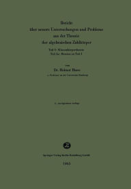 Title: Bericht über neuere Untersuchungen und Probleme aus der Theorie der algebraischen Zahlkörper, Author: Helmut Hasse