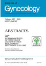 Archives of Gynecology: Organ of the Deutsche Gesellschaft fï¿½r Gynï¿½kologie und Geburtshilfe
