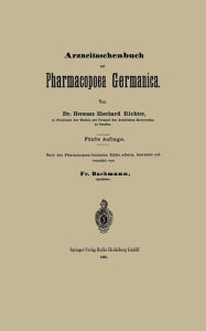 Title: Arzneitaschenbuch zur Pharmacopoea Germanica, Author: Hermann Eberhard Richter