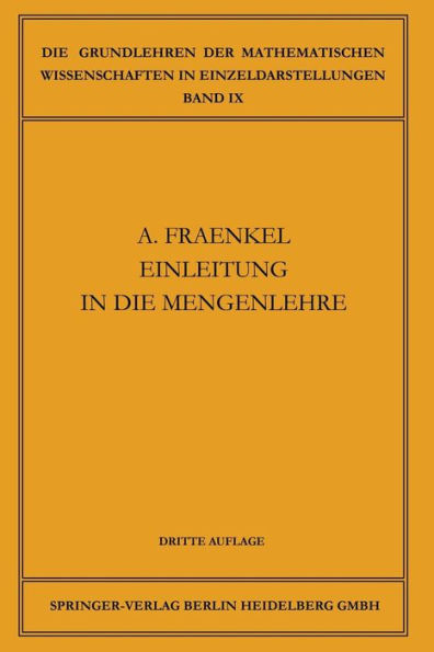 Einleitung in die Mengenlehre