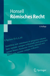 Title: Römisches Recht, Author: Heinrich Honsell