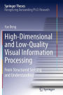 High-Dimensional and Low-Quality Visual Information Processing: From Structured Sensing and Understanding