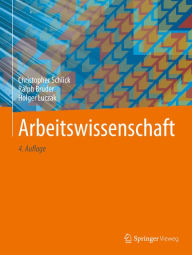 Title: Arbeitswissenschaft, Author: Christopher Schlick