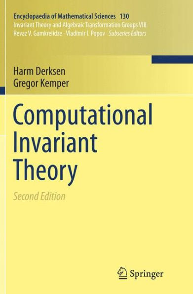 Computational Invariant Theory / Edition 2