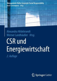 Title: CSR und Energiewirtschaft / Edition 2, Author: Alexandra Hildebrandt