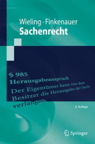 Title: Sachenrecht, Author: Hans Josef Wieling