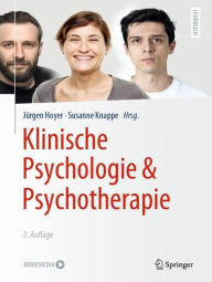 Title: Klinische Psychologie & Psychotherapie, Author: Jïrgen Hoyer