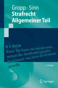 Title: Strafrecht Allgemeiner Teil, Author: Walter Gropp